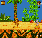 Garfield - Caught in the Act (USA) In game screenshot